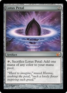 Lotus Petal From the Vault- Exiled